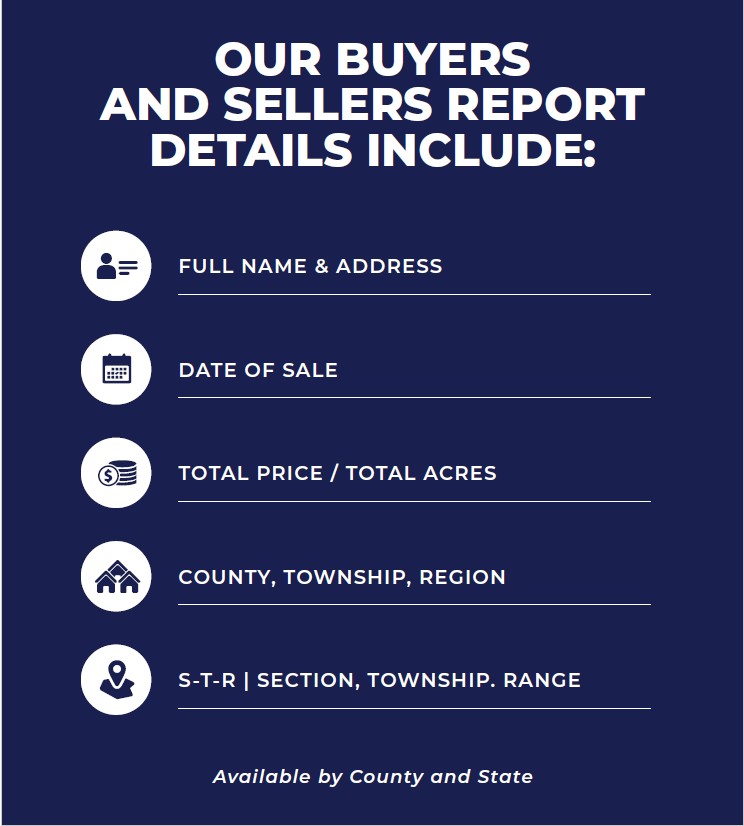 Buyers and Sellers Report Details